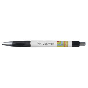 Personalized "Multiplication Chart"  Pen