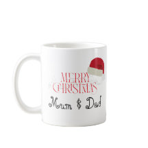 Personalized Mum & Dad Photo Mug - Christmas Gift