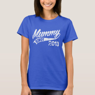 Personalized Mummy Since Year T-Shirt