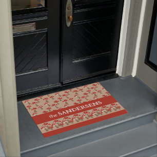 Personalized Mushrooms Door Mat