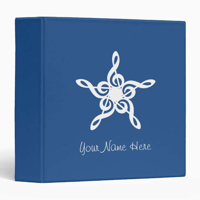 Personalized music binder (Front/Spine)