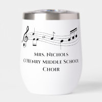 Personalized Music Teacher Musical Notes