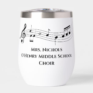 Personalized Music Teacher Musical Notes