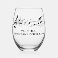 Personalized Music Teacher Musical Notes