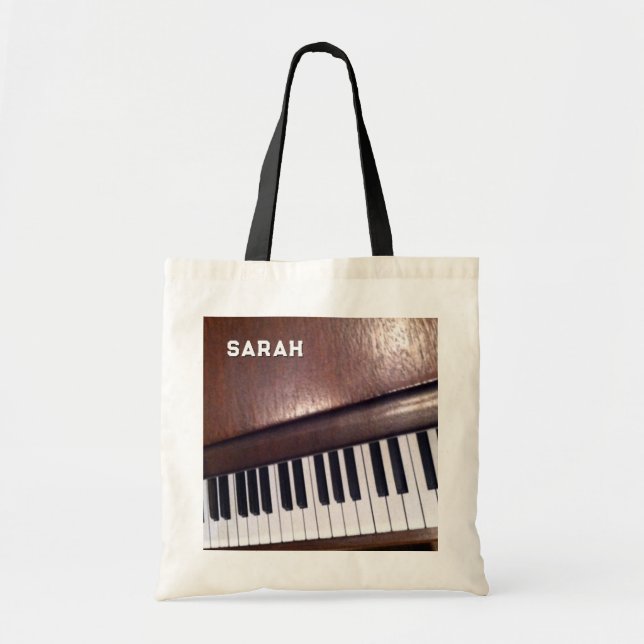 Personalized Music Tote Bag (Front)
