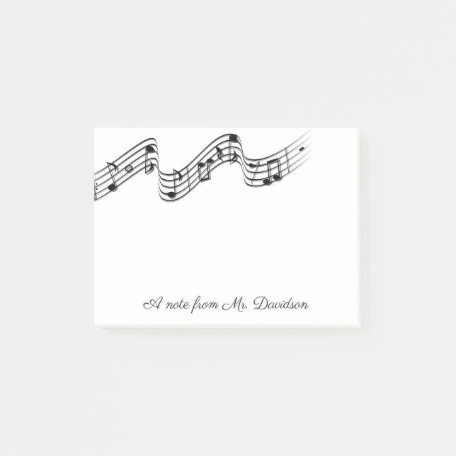 Personalized Musical Notes Instruments (Front)