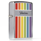 Personalized Muted Retro Colour Rainbow