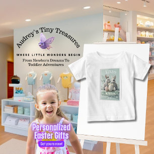 Personalized My 1st Easter Baby T-Shirt