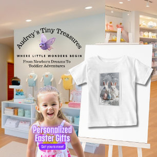 Personalized My 1st Easter Baby T-Shirt