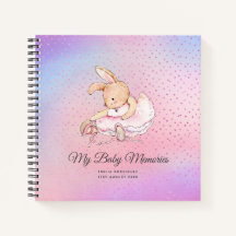 Personalized MY BABY MEMORIES - Rabbit Ballerina