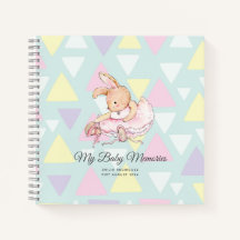 Personalized MY BABY MEMORIES - Rabbit Ballerina