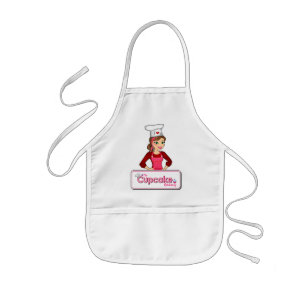 Personalized "My Cupcake Bakery" Kids Apron