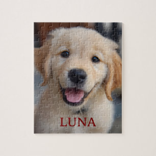 Personalized My Dog Photo and Name Puzzle Gift