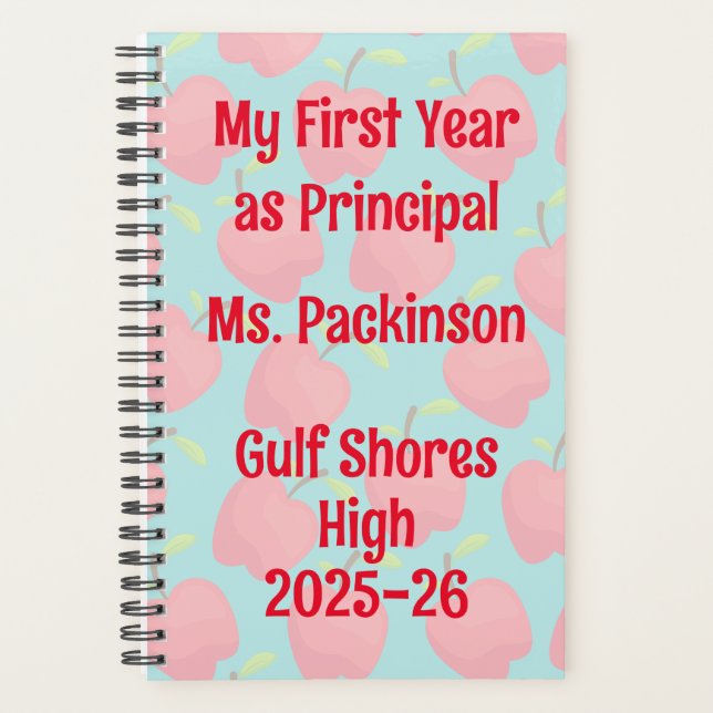 Personalized My First Year as Principal Planner (Front)
