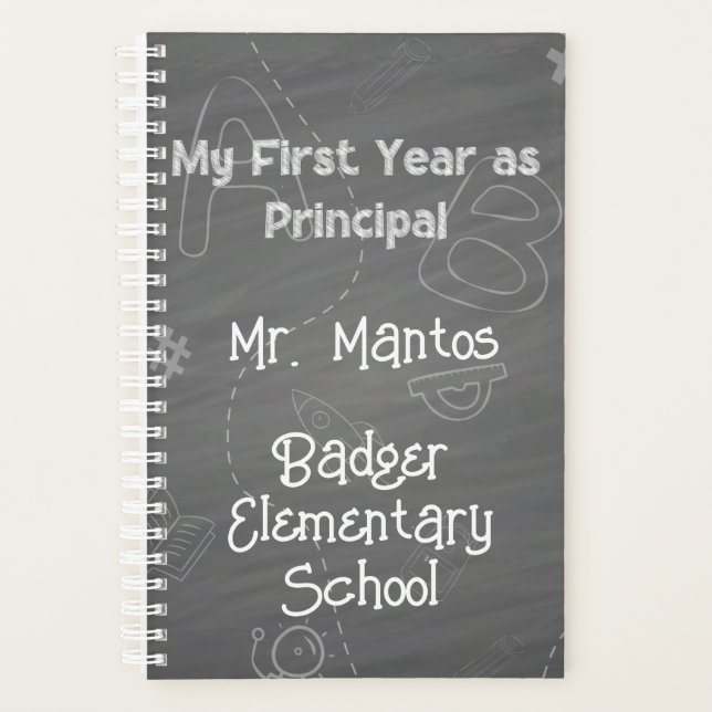 Personalized My First Year As Principal Planner (Front)