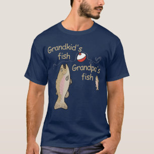 Personalized My Fish, Grandpas Fish T-Shirt