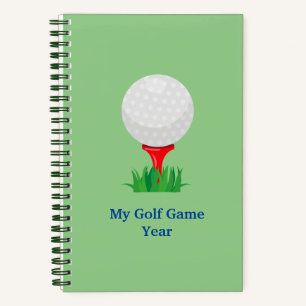 Personalized My Golf Game Notebook