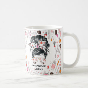 Personalized Nail Tech Tools Life Mug