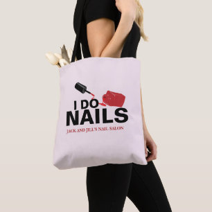 Personalized Nail Technician Tote Bag