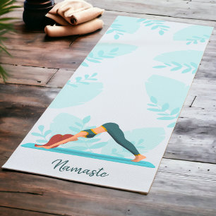 Personalized Namaste Design - Custom Fitness & Yoga Mat
