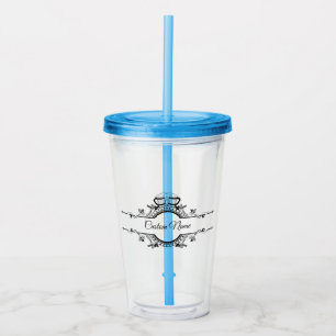 Personalized Name Acrylic Travel Tumbler