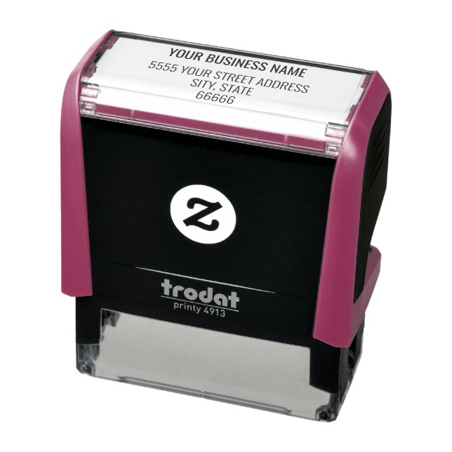 Personalized Name Address Self-inking Stamp (Product)