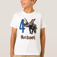 Personalized name Age Dinosaur Jurassic age 