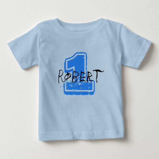 Personalized Name and Age Tshirt (Front)