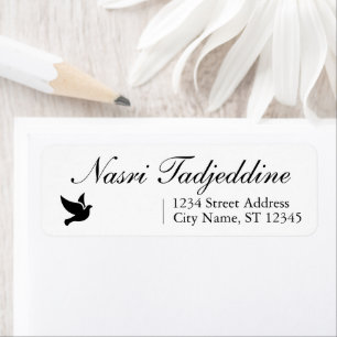 Personalized Name and Clear Custom Return Address