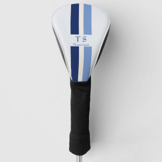 Personalized name and initial   golf head cover