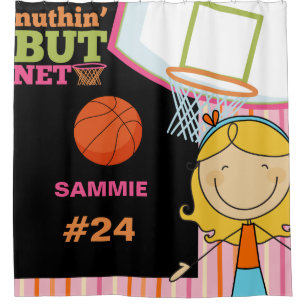 Personalized Name and Number Girls Basketball