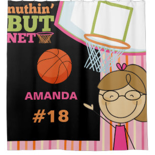 Personalized Name and Number Girls Basketball