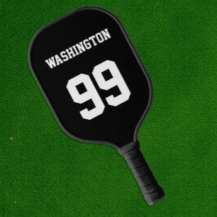 Personalized Name and Number Pickleball Paddle