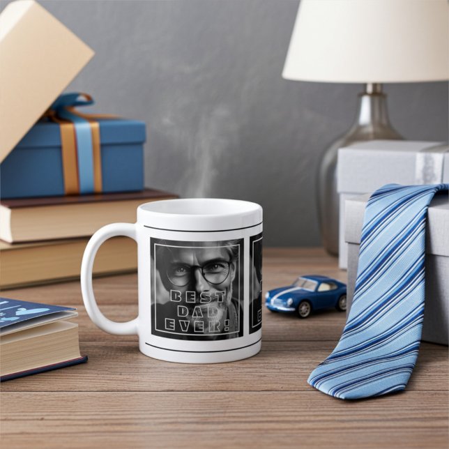 Personalized Name and Photo Father's Day Coffee Mug (Creator Uploaded)