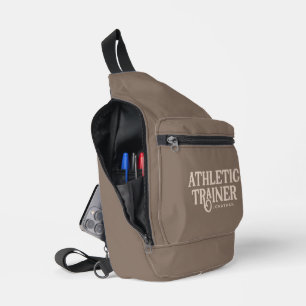 Personalized Name Athletic Trainer Sling Bag