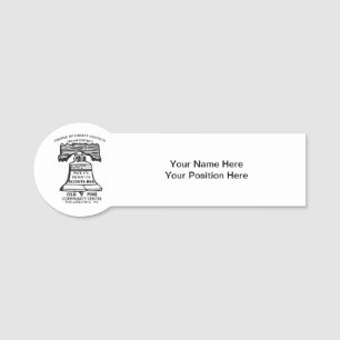 Personalized Name Badge