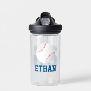 Personalized Name Baseball Jersey  Water Bottle