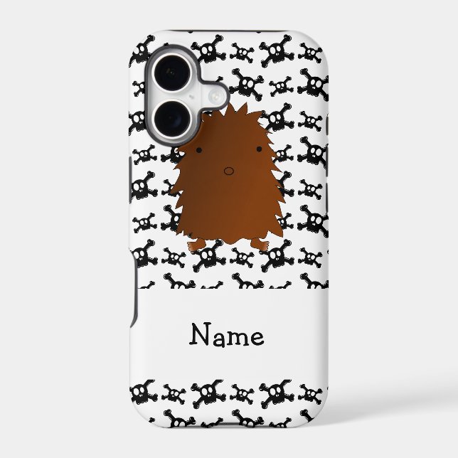 Personalized name bigfoot skulls pattern (Back)