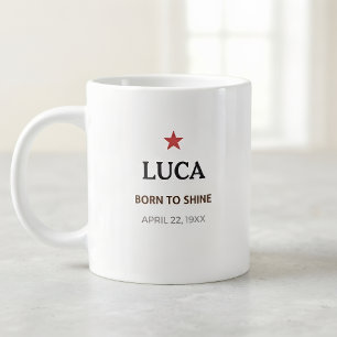 Personalized Name Birthday Coffee Mug for Him