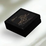 Personalized Name Black Gold Modern Minimalist Gift Box<br><div class="desc">Discover the perfect gift with our personalized Black Gold Modern Minimalist gift box. Crafted with sophistication,  each item is tailored to create a memorable experience. Elevate your gifting game today!</div>