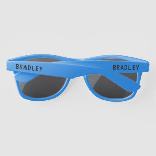 Personalized Name Black Summer Party Favour Sunglasses