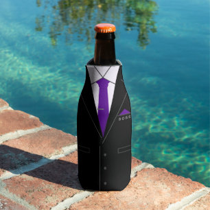 Personalized Name Business Funny Bottle Cooler