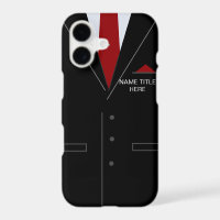 Personalized Name Business iPhone Case