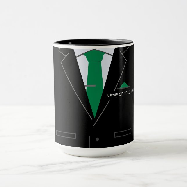 Personalized Name Business Office Coffee Mug Gift (Center)