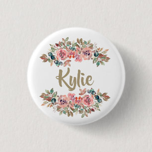 Personalized Name Button Custom Gifts for Her