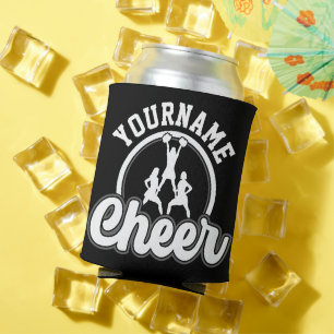 Personalized NAME Cheer Team Varsity Cheerleader Can Cooler