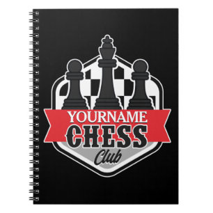 Personalized NAME Chess Player Club Checkmate Notebook