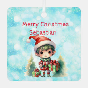 Personalized name Christmas ornament