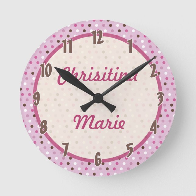 Personalized Name Clock Sweet Love (Front)