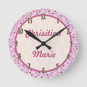 Personalized Name Clock Sweet Love